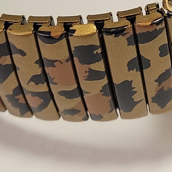 OSIROCK Animal Print Watch Quartz Big Face Watch with Stretchy Band - Picture 13 of 14